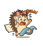 ドジ可愛ハリネズミ＊ピッピ毎日スタンプ2（個別スタンプ：1）