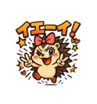 ドジ可愛ハリネズミ＊ピッピ毎日スタンプ2（個別スタンプ：4）