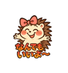 ドジ可愛ハリネズミ＊ピッピ毎日スタンプ2（個別スタンプ：15）