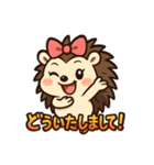 ドジ可愛ハリネズミ＊ピッピ毎日スタンプ2（個別スタンプ：18）
