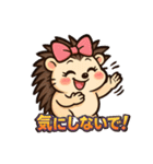ドジ可愛ハリネズミ＊ピッピ毎日スタンプ2（個別スタンプ：19）
