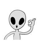 宇宙人の素晴らしき日常（個別スタンプ：1）
