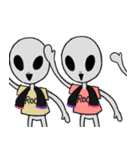 宇宙人の素晴らしき日常（個別スタンプ：3）