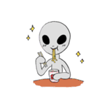 宇宙人の素晴らしき日常（個別スタンプ：8）