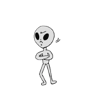 宇宙人の素晴らしき日常（個別スタンプ：14）