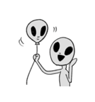 宇宙人の素晴らしき日常（個別スタンプ：16）