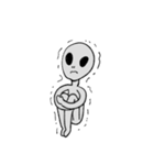 宇宙人の素晴らしき日常（個別スタンプ：21）
