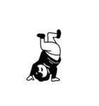 BBOYのNDAが躍ります（文字なしVer）（個別スタンプ：9）