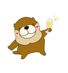 コツメカワウソのるんるんイベント編（個別スタンプ：4）
