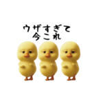 にわとり＆ひよこのおスタンプ3（個別スタンプ：1）