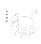 ゆたんとお絵描き（個別スタンプ：1）