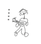 ゆたんとお絵描き（個別スタンプ：19）