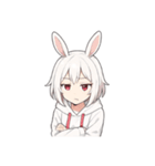なりきりぴょんスタンプ（個別スタンプ：8）