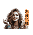 お洒落GIRL′S ④（個別スタンプ：4）