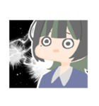 クロさんスタンプ4（個別スタンプ：4）