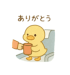 可愛い動物達の飛行機旅行（個別スタンプ：11）
