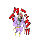 男ウーマン先生の漢スタンプVOL.3（個別スタンプ：4）