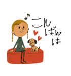 mottoのレトロレディ♡敬語（個別スタンプ：3）