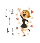 mottoのレトロレディ♡敬語（個別スタンプ：6）