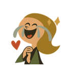 mottoのレトロレディ♡敬語（個別スタンプ：12）