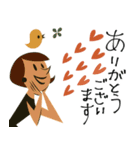 mottoのレトロレディ♡敬語（個別スタンプ：13）