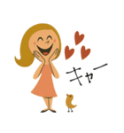 mottoのレトロレディ♡敬語（個別スタンプ：16）