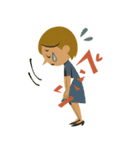 mottoのレトロレディ♡敬語（個別スタンプ：25）