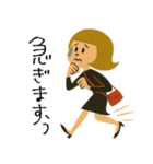 mottoのレトロレディ♡敬語（個別スタンプ：27）