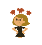 mottoのレトロレディ♡敬語（個別スタンプ：32）