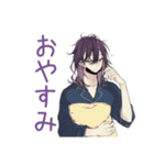 グルチャで何も言えない陰キャ男子（個別スタンプ：36）