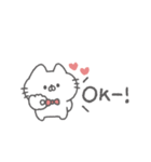 にゃんこりぼん。#1〜あいさつ〜（個別スタンプ：9）
