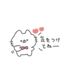 にゃんこりぼん。#1〜あいさつ〜（個別スタンプ：34）