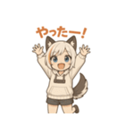 なりきりわんスタンプ（個別スタンプ：5）