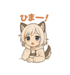 なりきりわんスタンプ（個別スタンプ：13）