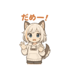 なりきりわんスタンプ（個別スタンプ：15）