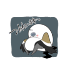 シマエナガっぽいナマモノ にっ（個別スタンプ：11）