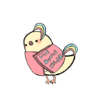 手帳鳥あいさつ（個別スタンプ：13）