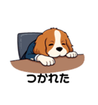 サラリー犬 キャバリア編（個別スタンプ：6）