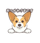 うちのイヌなど(コーギー)（個別スタンプ：1）