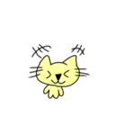 イエローキャットの日常(英語ver)（個別スタンプ：21）