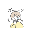 毎日使える♡ ゆるかわガールズ（個別スタンプ：3）