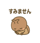 ゆるかわカブトムシのあいさつ（個別スタンプ：22）