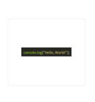 HelloWorld コードたち（個別スタンプ：6）