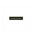 HelloWorld コードたち（個別スタンプ：14）