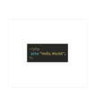 HelloWorld コードたち（個別スタンプ：15）