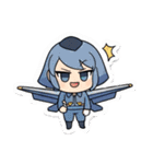 航空自衛隊戦闘機LINEスタンプ（個別スタンプ：9）