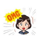 航空自衛隊戦闘機LINEスタンプ（個別スタンプ：32）
