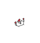 超ちいさいけど見やすいねこねーこ（個別スタンプ：19）