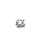超ちいさいけど見やすいねこねーこ（個別スタンプ：24）