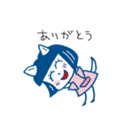 白猫「ネコたん」の毎日楽しいスタンプ2（個別スタンプ：2）